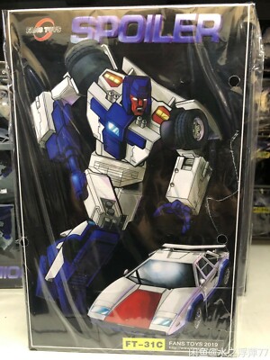 NEW Fanstoys FT-31C Spoiler, transforms Masterpiece Breakdown In