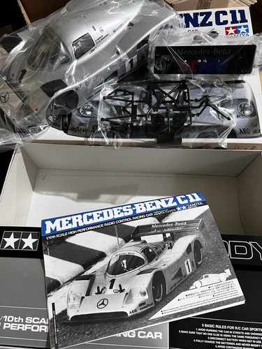 tamiya mercedes Benz C11 Finished Body 58351 New In Box - Picture 2 of 4