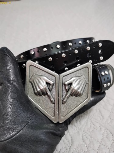 JoJo's Bizarre Adventure SBR Belt Gyro Zeppeli Anime Cosplay Belt + Belt buckle - Picture 15 of 32