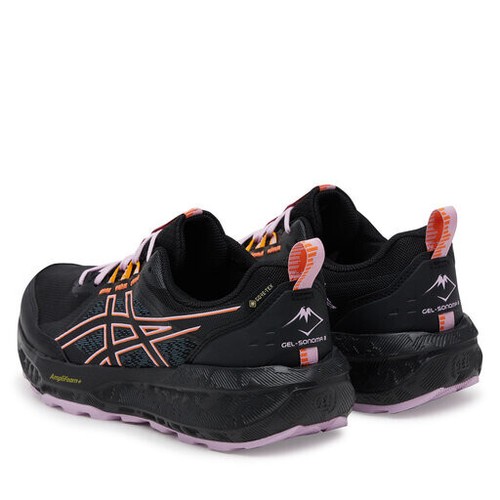 Scarpe running asics donna Gel Sonoma 8 GTX 1012B770-001 Nero-Rosa Goretex - Foto 2 di 3