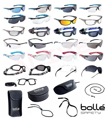 Bolle Schutzbrille - verschiedene Sorten BOLLE PLATINUM Antibeschlag + Anti-Kratz Gläser
