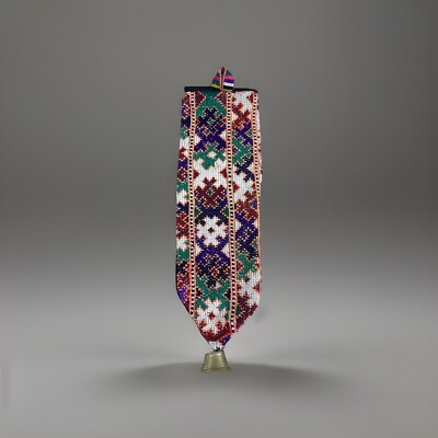 Hand Made Textile Cloth Art Craft Ornate Hanging Door Bell