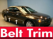 For Lincoln Ls Flexible Chrome Body Side Molding Trim Kit 2000 2001 2002-2006