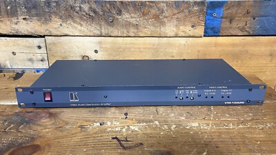 Kramer 110-120VAC 50/60Hz Video Audio Distribution Amplifier VM-10ARII Untested