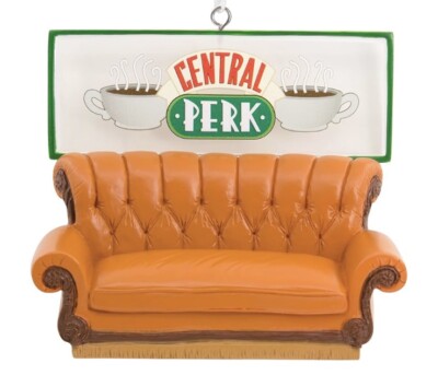Hallmark Friends Central Perk Cafe Couch Christmas Ornament,