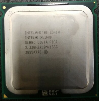 INTEL XEON SLBBC  E5410 LGA771 QUAD CORE 2.33GHz 12M 1333MHz PROCESSOR
