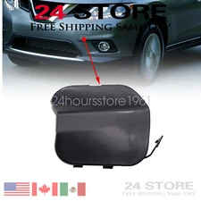 For Nissan Rogue 2014 2015 2016 Front Bumper Tow Hook Cap Cover Eye Access