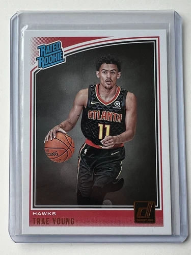 2018-19 Donruss #198 TRAE YOUNG RC Rated Rookie Atlanta Hawks