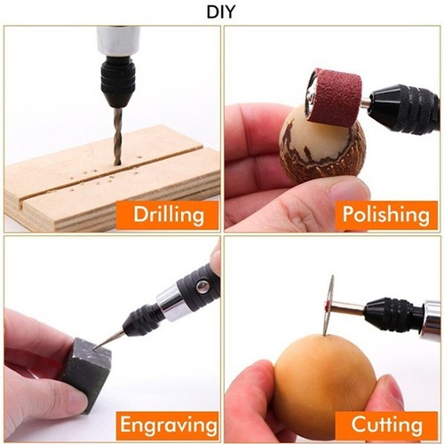 40pcs Mini Electric Drill Multi Tool Accessory Set for Grinding and Polishing - Picture 3 of 11
