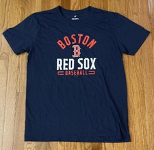 Men's Boston Red Sox Fanatics Heart  Soul Short Sleeve Navy Shirt NWOT Large