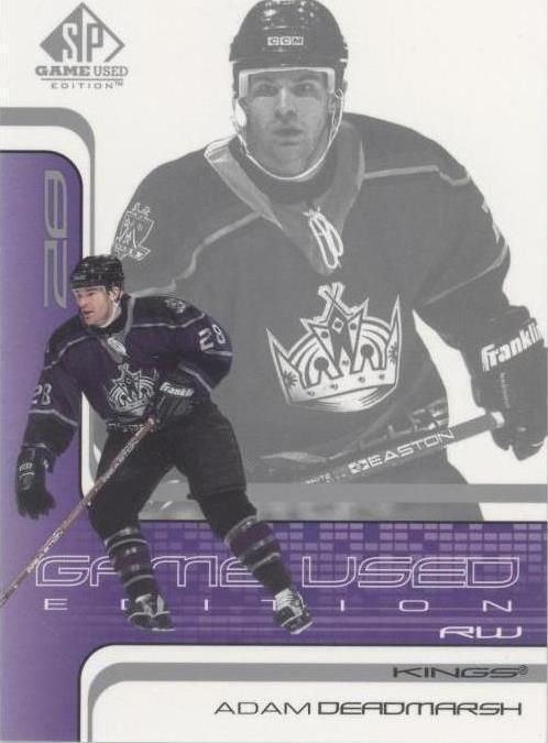 2001-02 SP Game Used Edition - Adam Deadmarsh #25 - 1 of 1