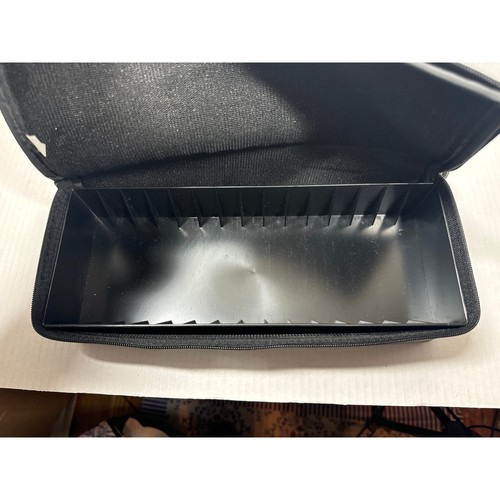 Case Logic and Sound Dimension Soft Cassette Storage Cases 15 Tape Capacity - Picture 4 of 4