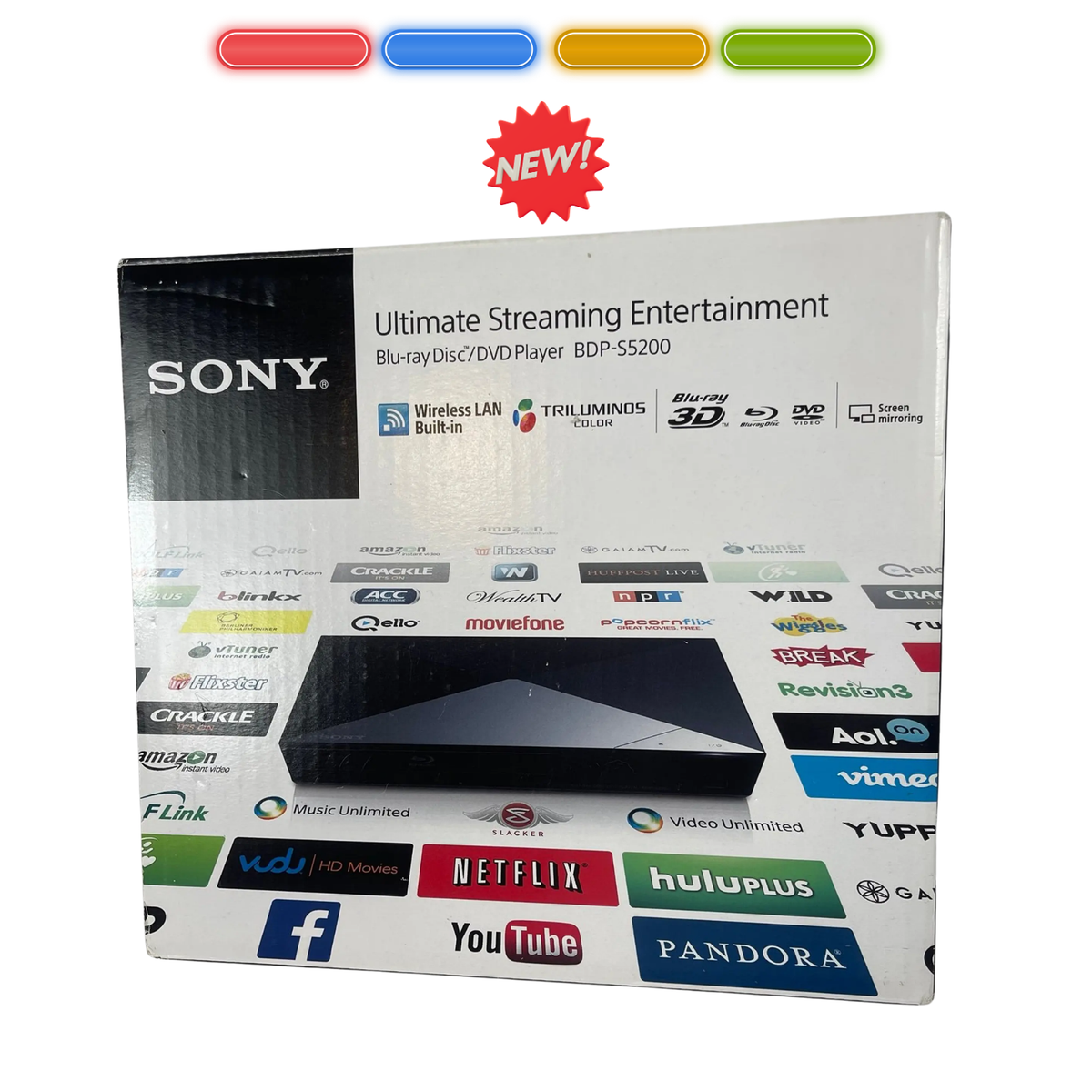 Sony BDP-S5200ブルーレイレコーダー Sony BDP-S5200 Blu-ray Player for sale online | eBay