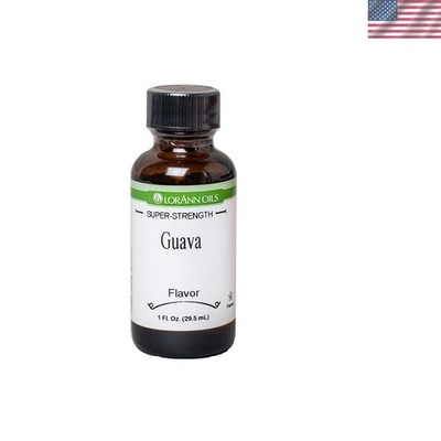 LorAnn Guava SS Flavor, 1 Oz - Perfect for Iced Teas & Baking Enchantment