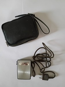 Vintage CRAIG Tape Deck Transistor External Mini Stand Speaker And Case For It