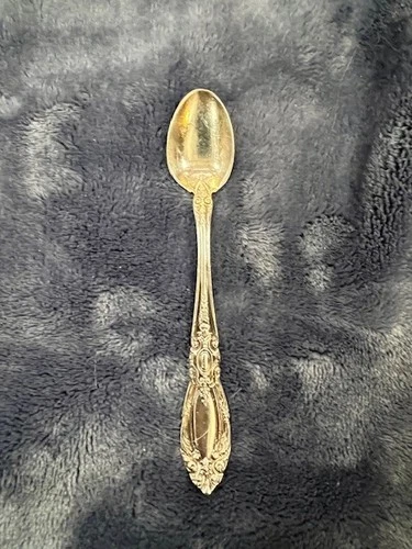 Towle Sterling King Richard Demitasse Spoon, NO MONOGRAM, 5 Inches