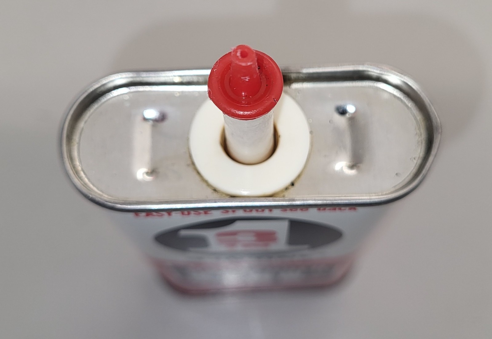Vintage 3 in One 1 Red 3oz Household Oil Tin Can - Half Full for sale ...