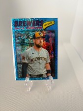 2026 Topps Heritage Chrome - Light Blue Sparkle Rhys Hoskins #331