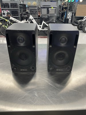 Pair genelec 1029a 2 way studio monitor speakers
