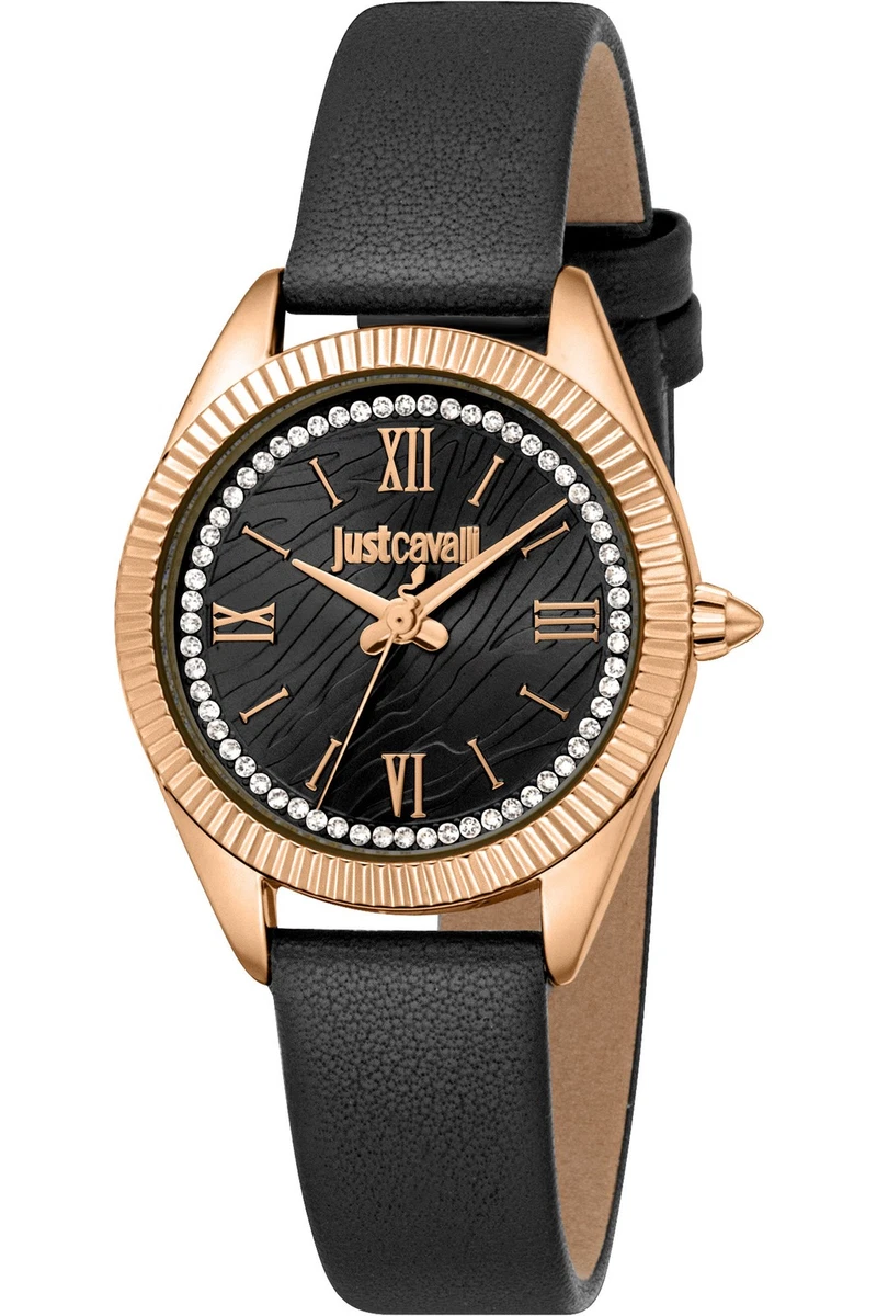 Taport® Orologio rotondo in pelle verde per gli appassionati di cavalli E3