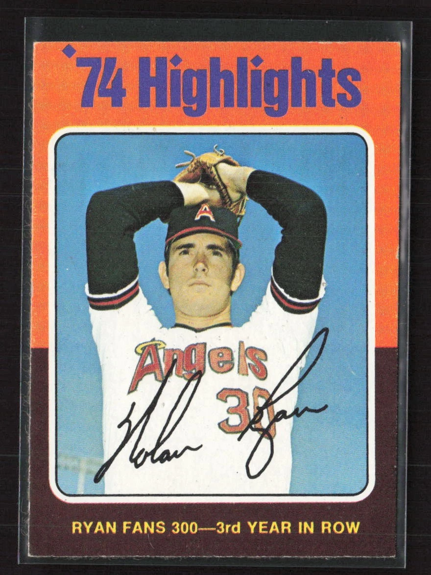 1975 Topps NOLAN RYAN PSA 8 ビンテージ エンゼルス 1975 Topps - Nolan Ryan #5 for sale | eBay