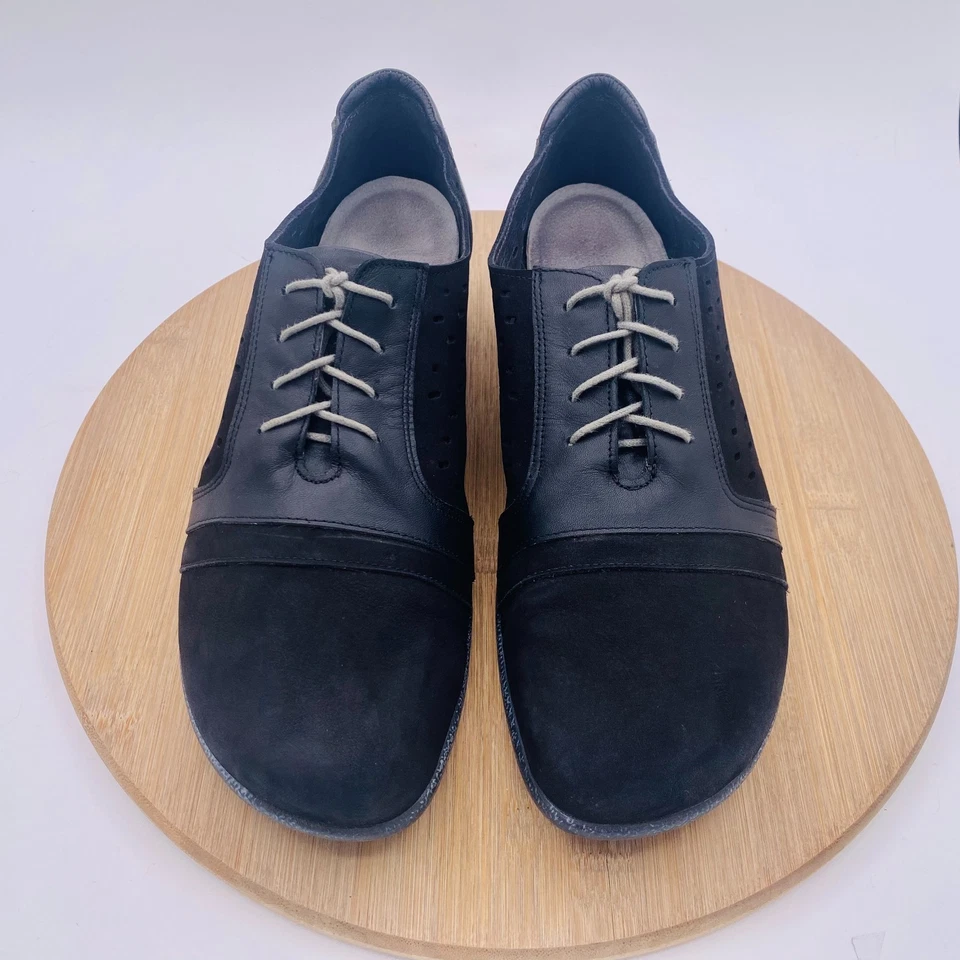 Zapatos Naot para mujer 10 41 negros gamuza cómodos planos deportivos Lalo Foto 3 de 4