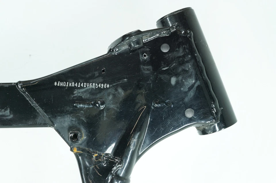 2008 Harley Touring FLHX Street Glide OEM Body Main Frame Chassis SLVG Foto 3 de 4