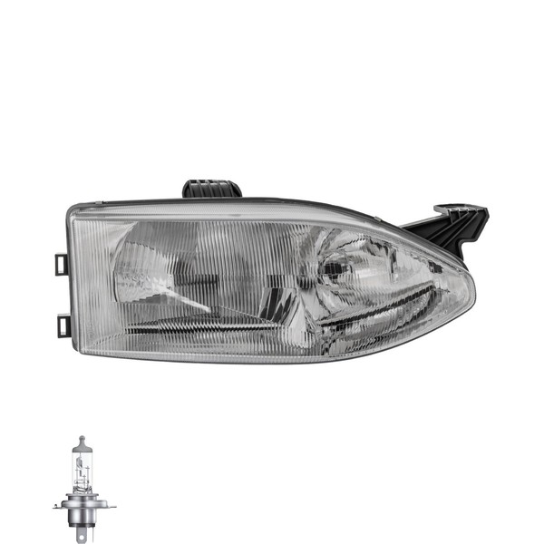 Scheinwerfer Rechts Halogen H4 FüR Fiat Strada Pick-Up Palio Weekend Inkl Lampen-image