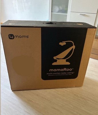 4moms mamaRoo4 automatische Babywippe mit Musik - Grau