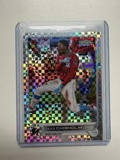 2022 Topps Chrome - Jazz Chisholm #91 X-Fractor
