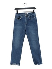 Mint Velvet Women's Jeans UK 8 Blue Cotton with Elastane Skinny