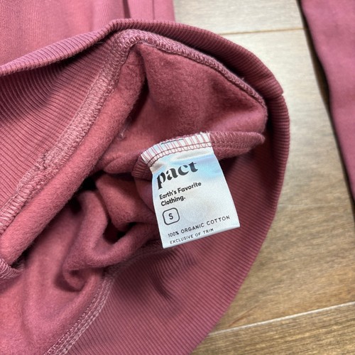Pact Unisex Mauve One For All Unisex Zip Hoodie Größe Small Neu mit Etikett - Bild 6 von 8