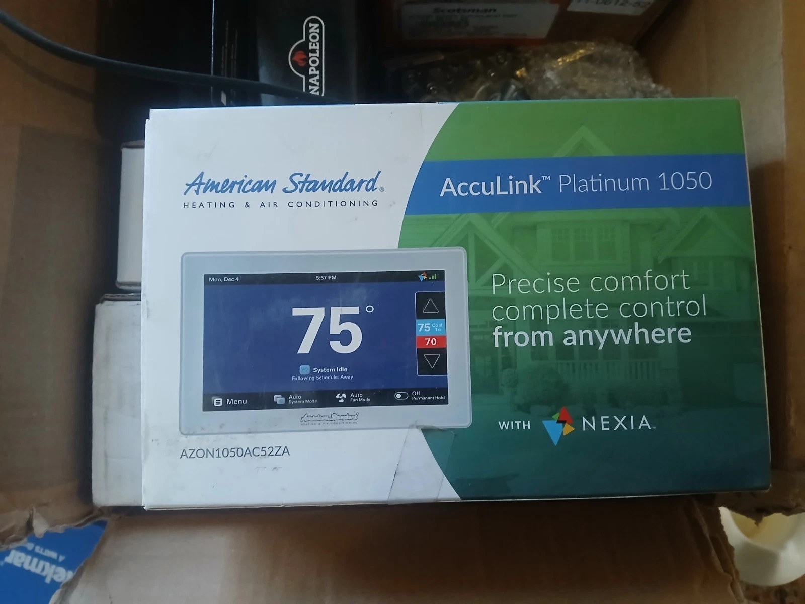 AMERICAN STANDARD ACCULINK PLATINUM 1040 ZONE SENSOR SMART HOME TECH Open Box
