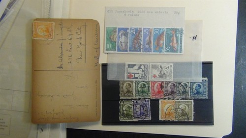 Stampsweis Yugoslavia collection on Minkus pages est 550 or so stamps - Picture 15 of 20
