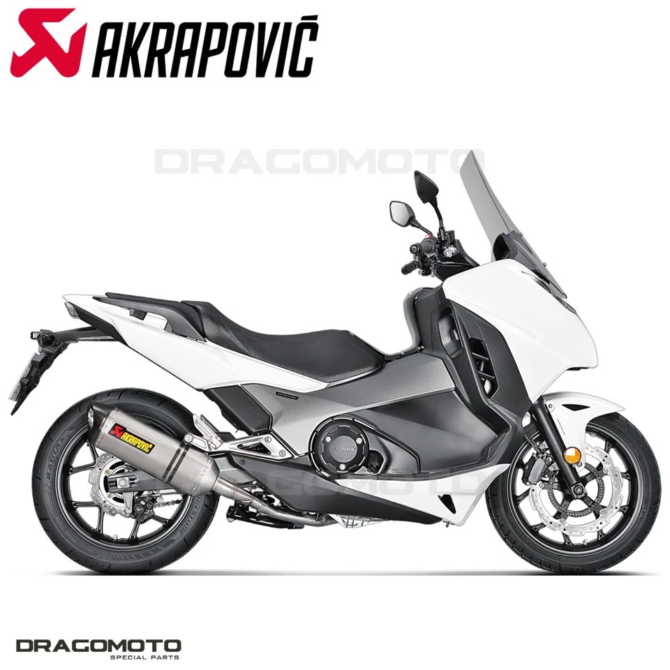 Escape HONDA NC 700 XD ABS doble embrague 2012-2017 AKRAPOVIC titanio S-H7SO2-HRT Foto 2 de 4