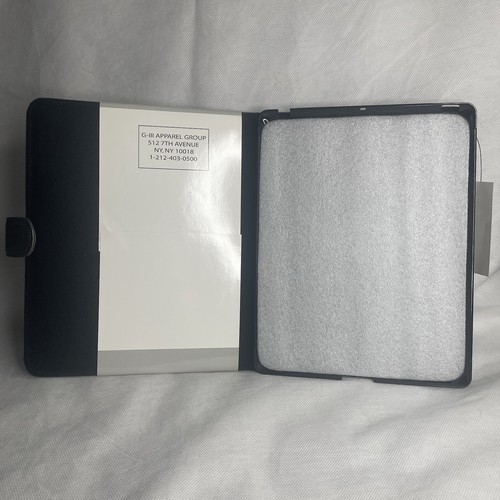 Wilson's Genuine Leather Case iPad 2, 3, 4th Generation Gray Pewter 9.5” x 7.25” - Picture 5 of 12