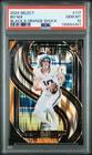 Bo Nix 2024 Panini Select Black Orange Shock Prizm 117 Rookie Graded Card PSA 10