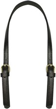 2 PCS Leather Handles Shoulder Straps with Adjustable Buckle Purse Strap Bag