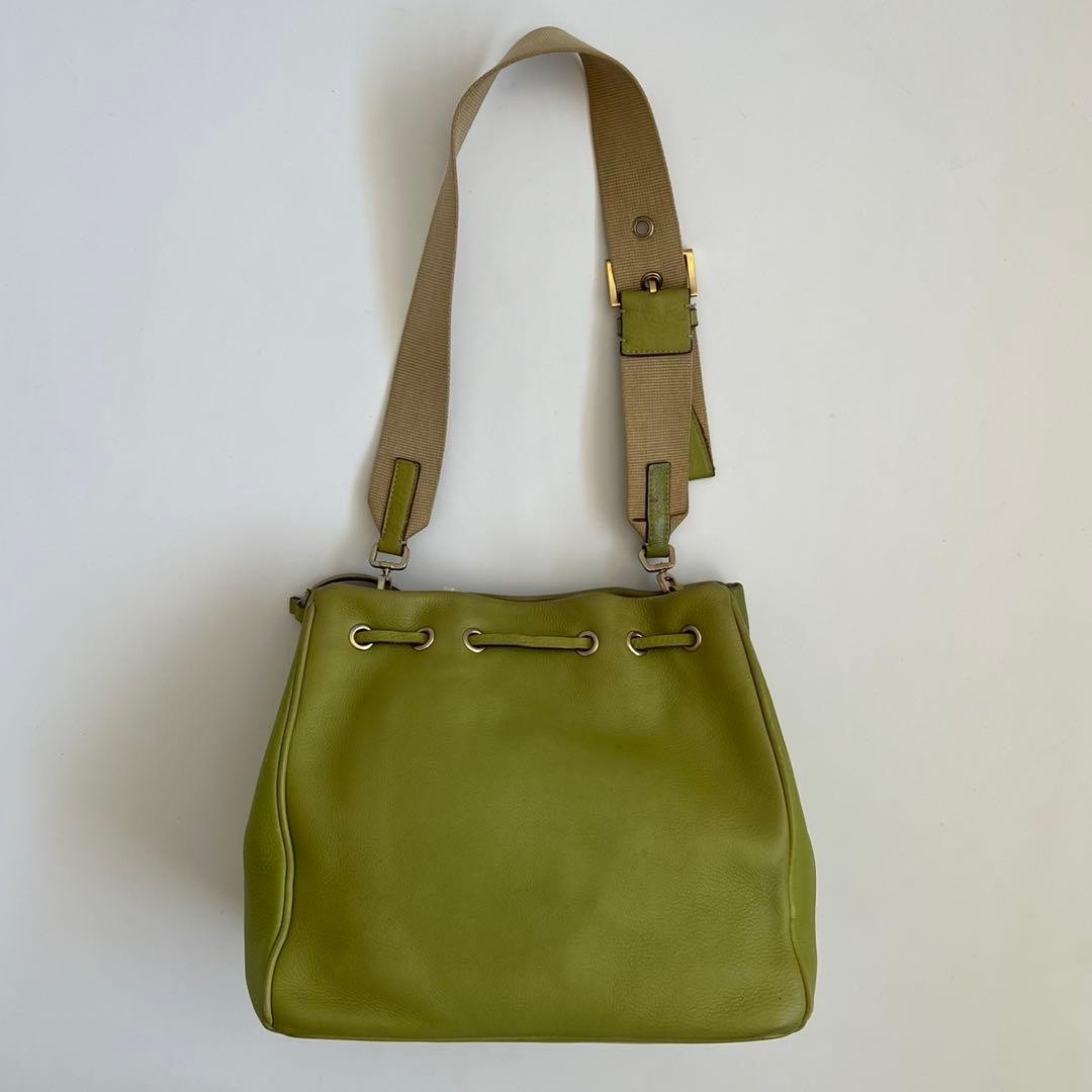 PRADA VITTELLO LEATHER ONE SHOULD BAG 527486 — image 5