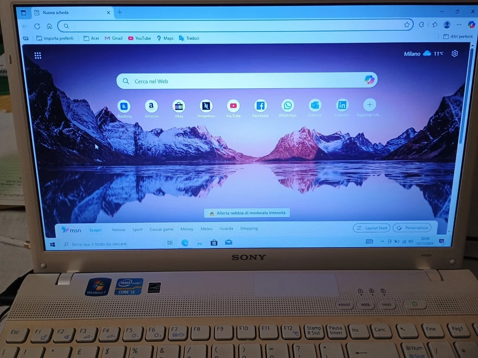 Sony Vaio VPCEH3H1E PCG71911M Intel Core i3 2.3GHz 4GB 15,6” - Immagine 2 di 4