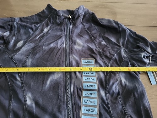Member's Mark Damen Large Full Zip Active Jacke blau neu mit Etikett - Bild 7 von 8