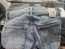GAP Kids Girls sz 14 Mid-rise Skinny High Stretch Jeans with Washwell NWT