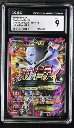 M Mewtwo-EX graded CGC 9 for sale on eBay
