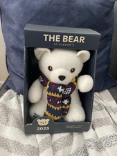 2025 Detroit Hudson's Santa Bear Limited Edition Plush Christmas Holiday