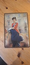 1953 Queen Elizabeth II Coronation Souvenir Biscuit Tin