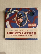 Marvel Captain America Liberty Dr Squatch Lather Soap New Marvel