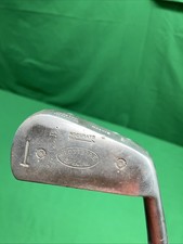 Hickory Wood Shaft Golf Club DEEP GROOVE Geo. Turpie DEDSTOP MASHIE "ECL" HD105