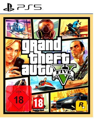 Grand Theft Auto 5 - PS5 / PlayStation 5 - Neu & OVP - Deutsche Version