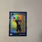 2024 Panini Donruss Optic - Rated Rookie Drake Maye #229 Blue Prizm /199 (RC)