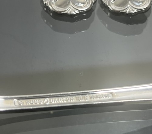 Juego de 5 cucharas soperas de acero inoxidable Reed & Barton REGINE 6 1/2” 18/8 - Imagen 5 de 5